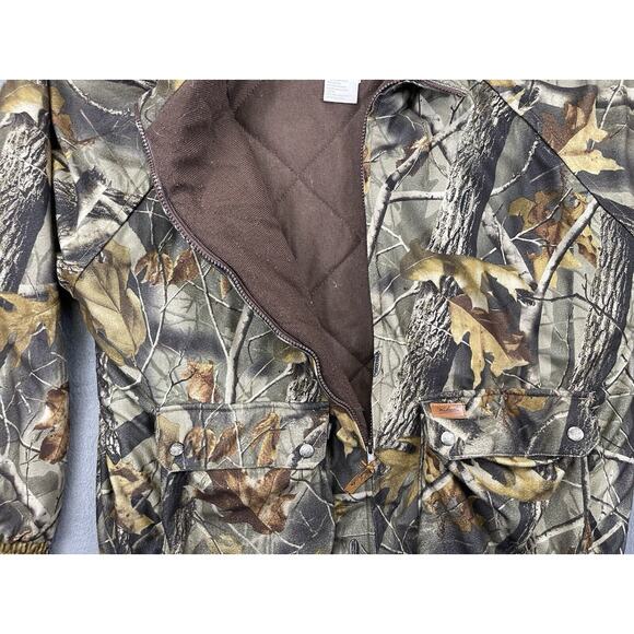 VINTAGE Woolrich Coat Mens X-Large Realtree Hardwood Camouflage Hunting Jacket - Picture 8 of 13